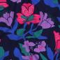 Preview: Viskose "Amira Floral" von Nerida Hansen in Navy